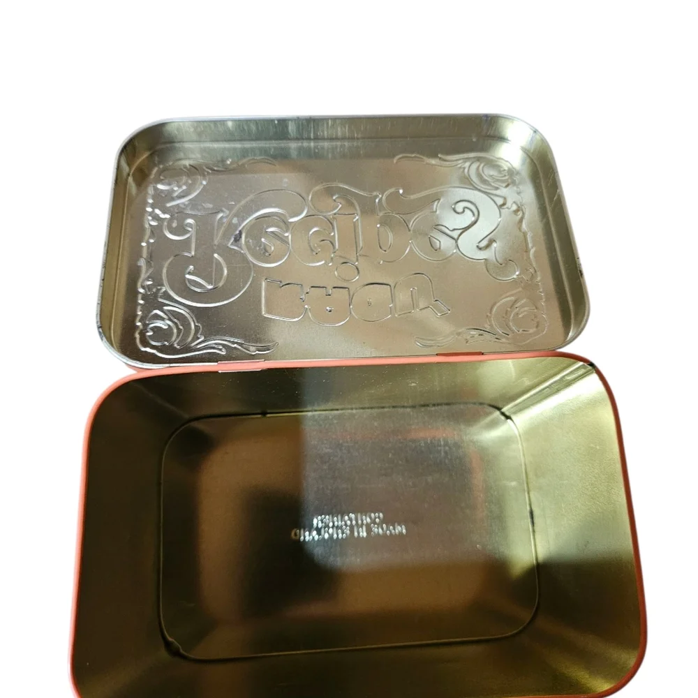 Vuntage Ragu Orange Recipe Tin‎ Box